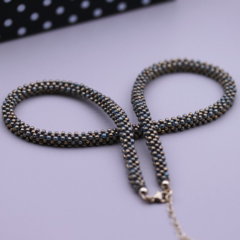 Hand Beaded Bracelet Women- Bead Bracelet- Beaded Jewelry- Seed beaded Bracelet - Picture 7 of 11